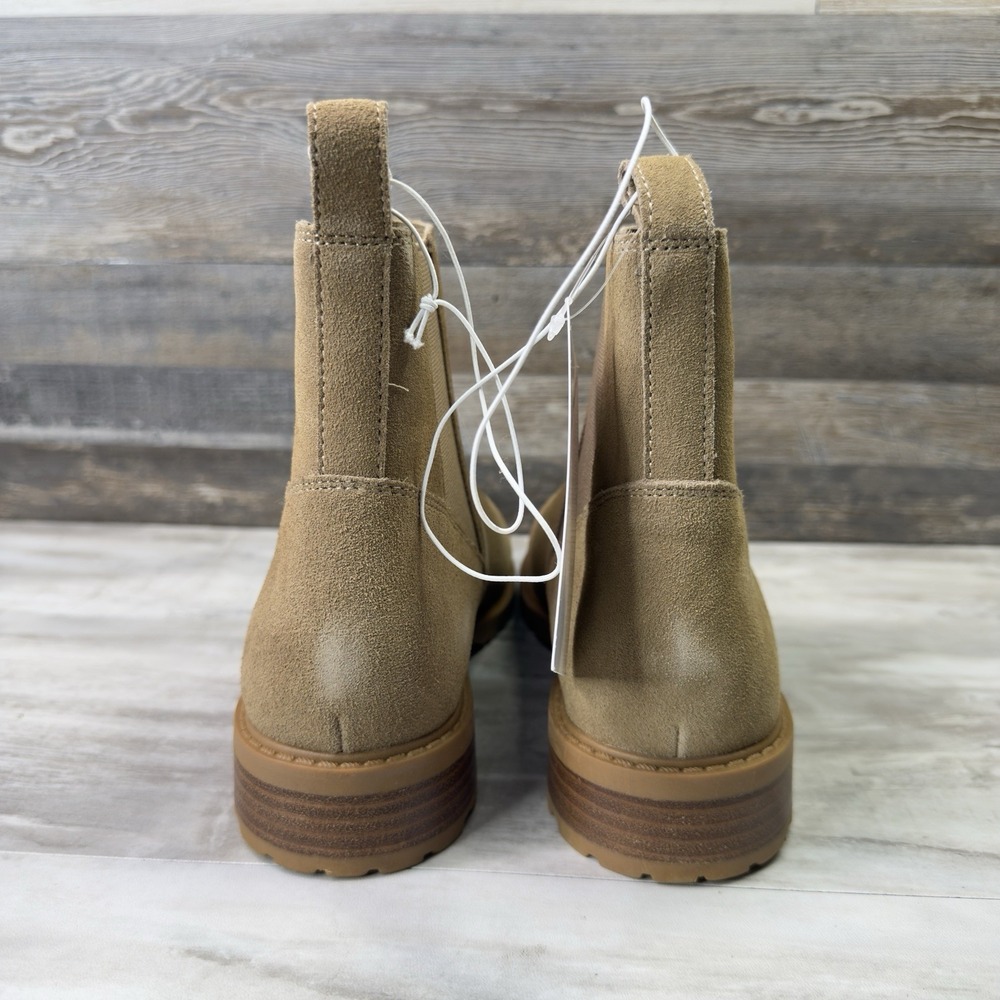Steve Madden Lorali Women's Tan Suede Chelsea Boot Size 9 NEW - Picture 5 of 8